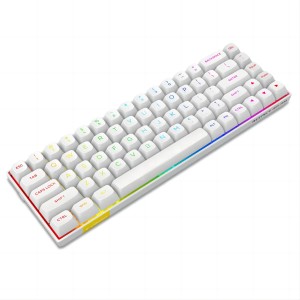 EYOOSO Hz68-New Arrival Compatible 60% Hot Swappable Wired RGB Keyboard 8k Reporting Rate Magnetic Switch Gaming Mechanical Keyboard
