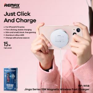 REMAX RP-W58-Jinga Series 15W Magnetic Wireless Fast Charger RP-W58