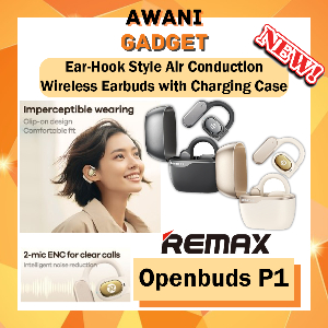 Remax Openbuds P1 Cloudong Series Ear Hook Air Conduction Bluetooth Earbuds Air Conduction Wireless Earbuds Smart Touch