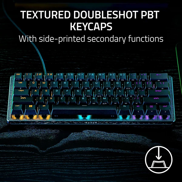 Razer Huntsman V3 Pro - Mini 60% Gaming Keyboard: Analog